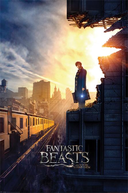Фантастичні Звірі (Сутінки) / Fantastic Beasts (Dusk) (ps-00145) Постер/Плакат - Стандартний (61x91.5см)