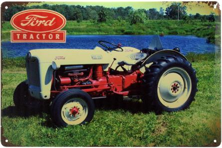 Ford 8N (Tractor) (ms-001011) Металева табличка - 20x30см
