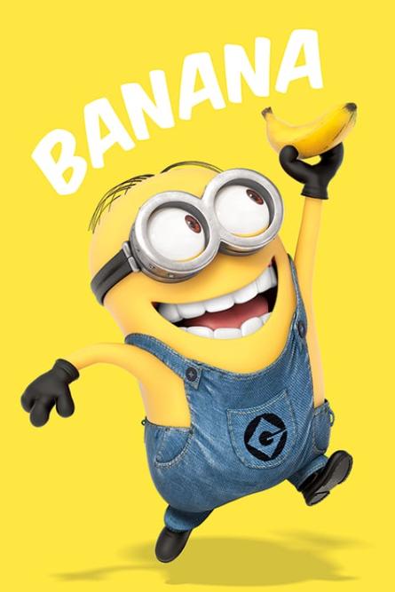 Нікчемний Я / Despicable Me (Banana) (ps-00114) Постер/Плакат - Стандартний (61x91.5см)