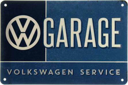 Garage (Volkswagen Service) (ms-002721) Металлическая табличка - 20x30см