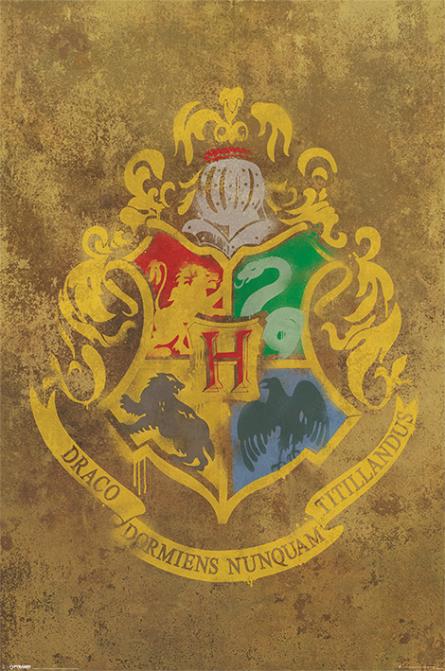 Гарри Поттер (Хогвартский Герб) / Harry Potter (Hogwarts Crest) (ps-002129) Постер/Плакат - Стандартный (61x91.5см)