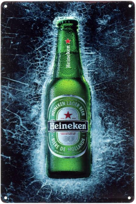 Heineken (International) (ms-00740) Металева табличка - 20x30см