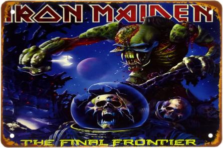 Iron Maiden (The Final Frontier) (ms-003209) Металева табличка - 20x30см