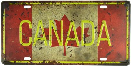 Канада / Canada (ms-001131) Металева табличка - 15x30см