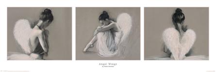Гейзел Боумен (Крила Ангела) / Hazel Bowman (Angel Wings) (ps-002569) Постер/Плакат - Вузький (30x91.5см)