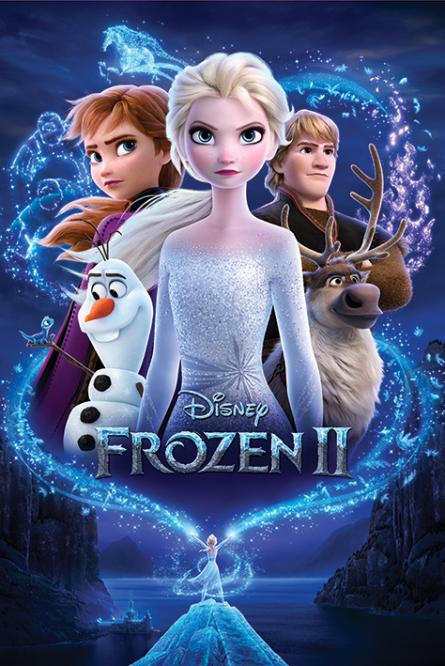Холодное Сердце 2 (Магия) / Frozen 2 (Magic) (ps-002104) Постер/Плакат - Стандартный (61x91.5см)