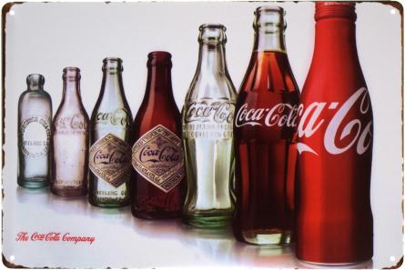 Кока-Кола / The Coca-Cola Company (ms-001273) Металева табличка - 20x30см