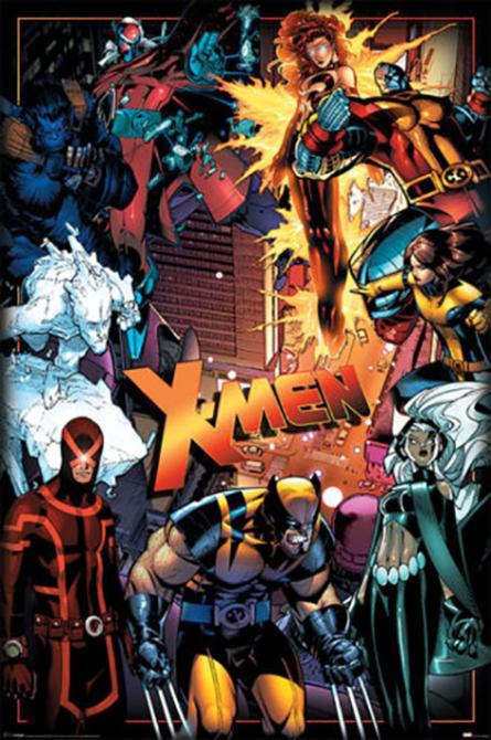 Люди Ікс (Персонажі) / X-Men - Characters (ps-0040) Постер/Плакат - Стандартний (61x91.5см)