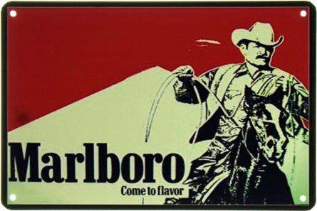 Marlboro (Come To Flavor) (ms-002711) Металлическая табличка - 20x30см