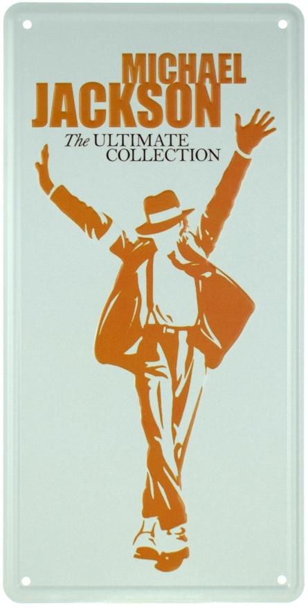 Майкл Джексон / Michael Jackson (The Ultimate Collection) (ms-001217) Металева табличка - 15x30см