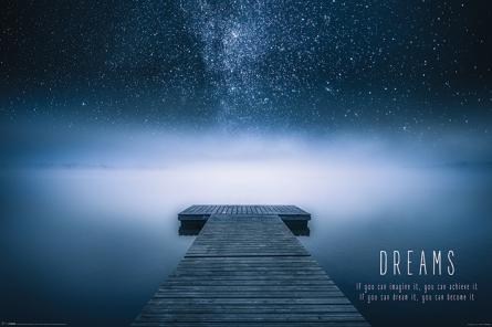 Мечты / Dreams (ps-001478) Постер/Плакат - Стандартный (61x91.5см)