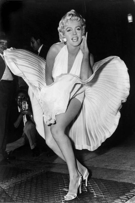 Мэрилин Монро (Семь Лет Желания) / Marilyn Monroe (Seven Year Itch) (ps-00157) Постер/Плакат - Стандартный (61x91.5см)