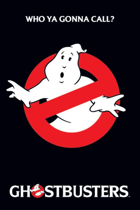 Охотники За Привидениями (Логотип) / Ghostbusters (Logo) (ps-002096) Постер/Плакат - Стандартный (61x91.5см)
