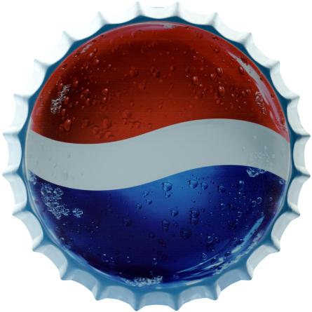 Pepsi Globe (ms-001693) Металлическая табличка - 35см (кришка)