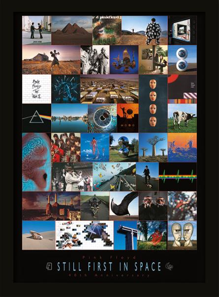 Pink Floyd (40th Anniversary) (pat-002806) Картина (у рамі)