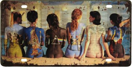 Pink Floyd (Back Catalogue) (ms-001187) Металева табличка - 15x30см