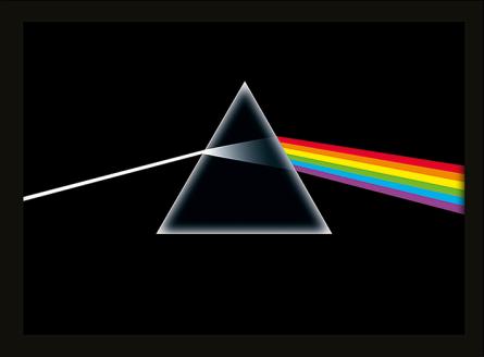Pink Floyd (Dark Side of the Moon) (pat-002809) Картина (в раме)