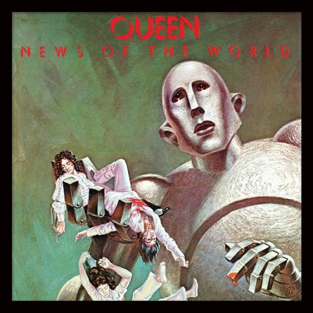 Queen (News Of The World) (pat-002820) Картина (у рамі)