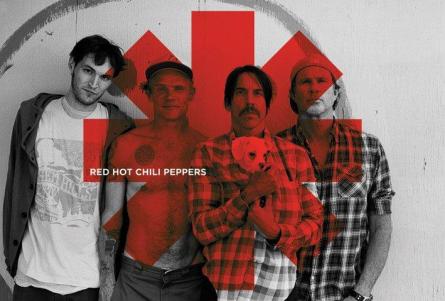 Red Hot Chili Peppers (Red Asterix) (ps-0062) Постер/Плакат - Стандартний (61x91.5см)