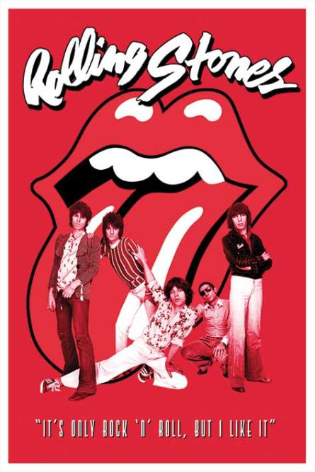 The Rolling Stones (It´s Only Rock N Roll) (ps-00306) Постер/Плакат - Стандартний (61x91.5см)