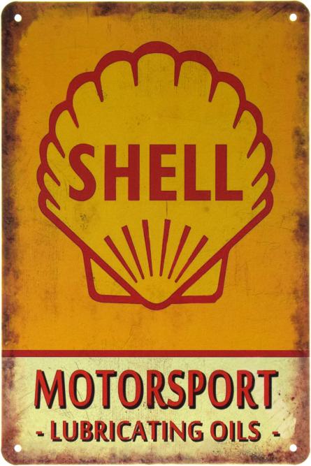 Shell (Motorsport) (ms-002229) Металева табличка - 20x30см