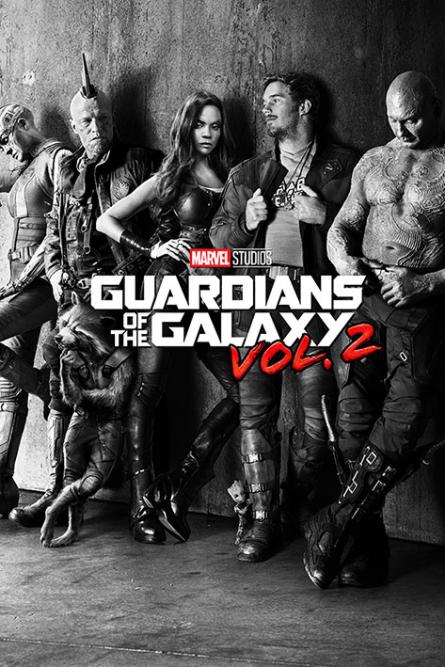 Вартові Галактики 2 / Guardians of the Galaxy Vol. 2 (Black & White Teaser) (ps-00254) Постер/Плакат - Стандартний (61x91.5см)