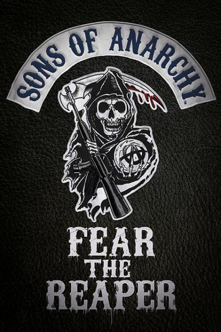 Сыны Анархии (Бойтесь Жнеца) / Sons of Anarchy (Fear the Reaper) (ps-00117) Постер/Плакат - Стандартный (61x91.5см)