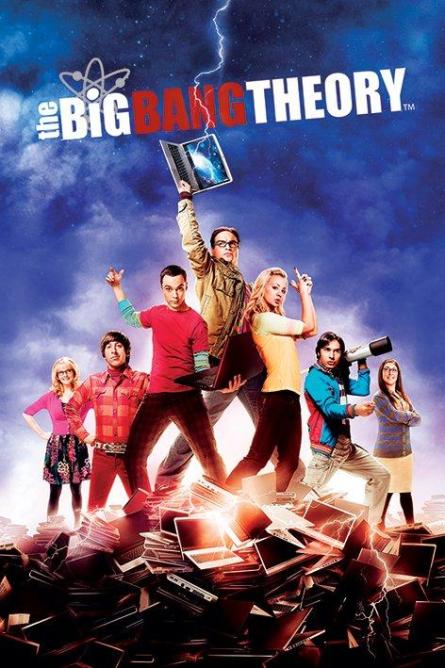 Теория Большого Взрыва / The Big Bang Theory (ps-00130) Постер/Плакат - Стандартный (61x91.5см)