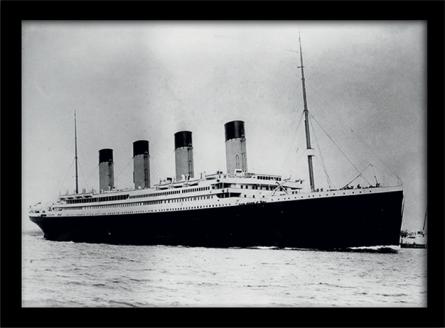 Титаник / RMS Titanic (pat-002811) Картина (в раме)