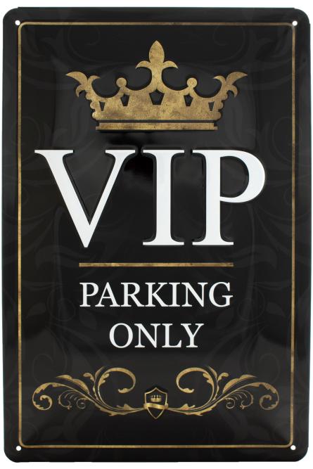 VIP Parking Only (ms-00988) Металева табличка - 20x30см