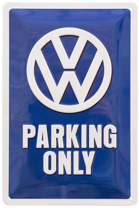 Volkswagen (Parking Only) (ms-002081) Металева табличка - 20x30см