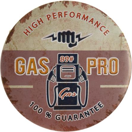 Высокая Производительность / High Performance (ms-002012) Металлическая табличка - 30см (круглая)