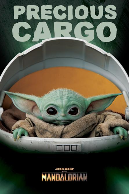 Звездные Войны: Мандалорец (Драгоценный Груз) / Star Wars: The Mandalorian (Precious Cargo) (ps-001730) Постер/Плакат - Стандартный (61x91.5см)