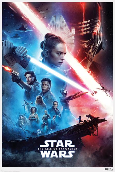 Звездные Войны: Восстание Скайуокера (Сага) / Star Wars: Rise Of Skywalker (Saga) (ps-001732) Постер/Плакат - Стандартный (61x91.5см)