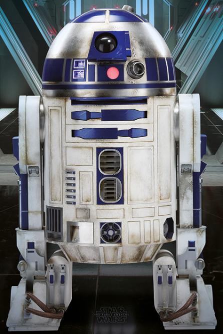 Звёздные Войны: Эпизод VII / Star Wars Episode VII (R2-D2) (ps-00276) Постер/Плакат - Стандартный (61x91.5см)