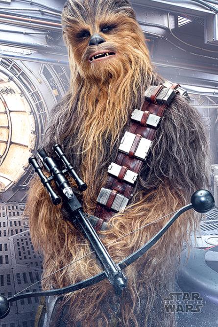 Звёздные Войны: Последние Джедаи (Чубакка) / Star Wars The Last Jedi (Chewbacca Bowcaster) (ps-00207) Постер/Плакат - Стандартный (61x91.5см)